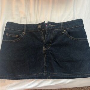 Denim Mini Skirt